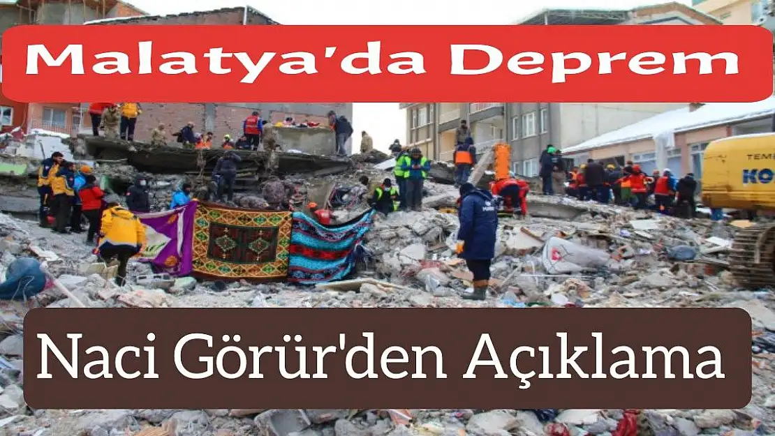 Malatya'da Deprem