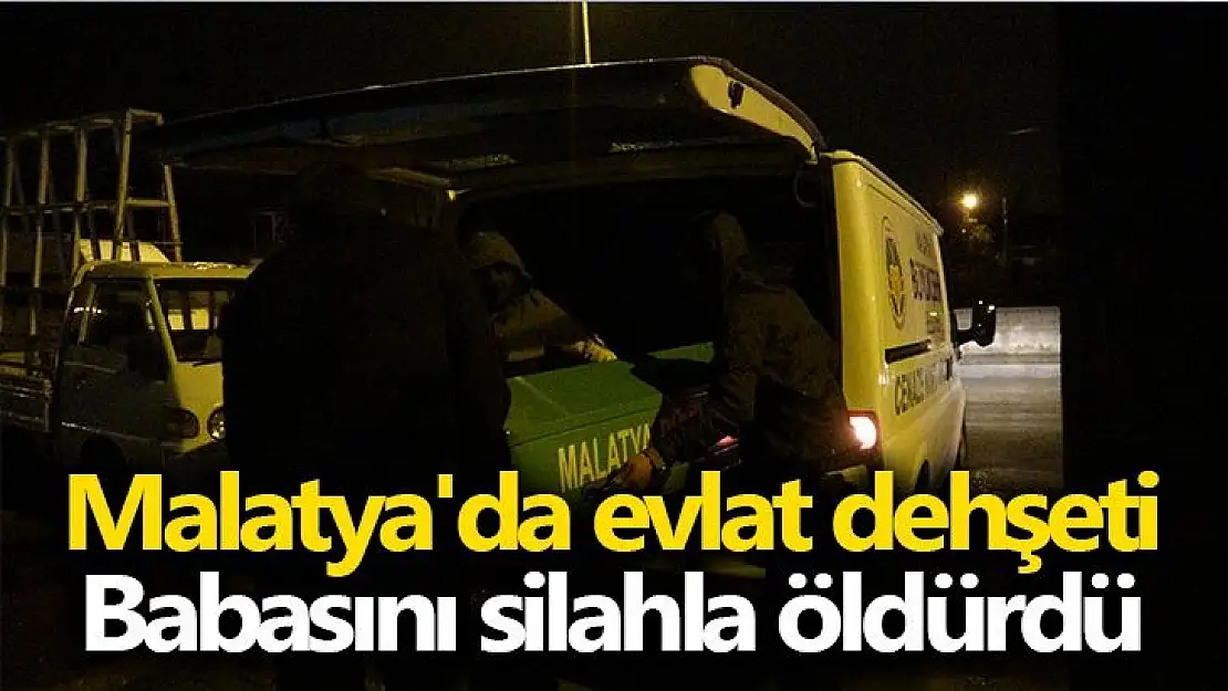 Malatya'da evlat dehşeti