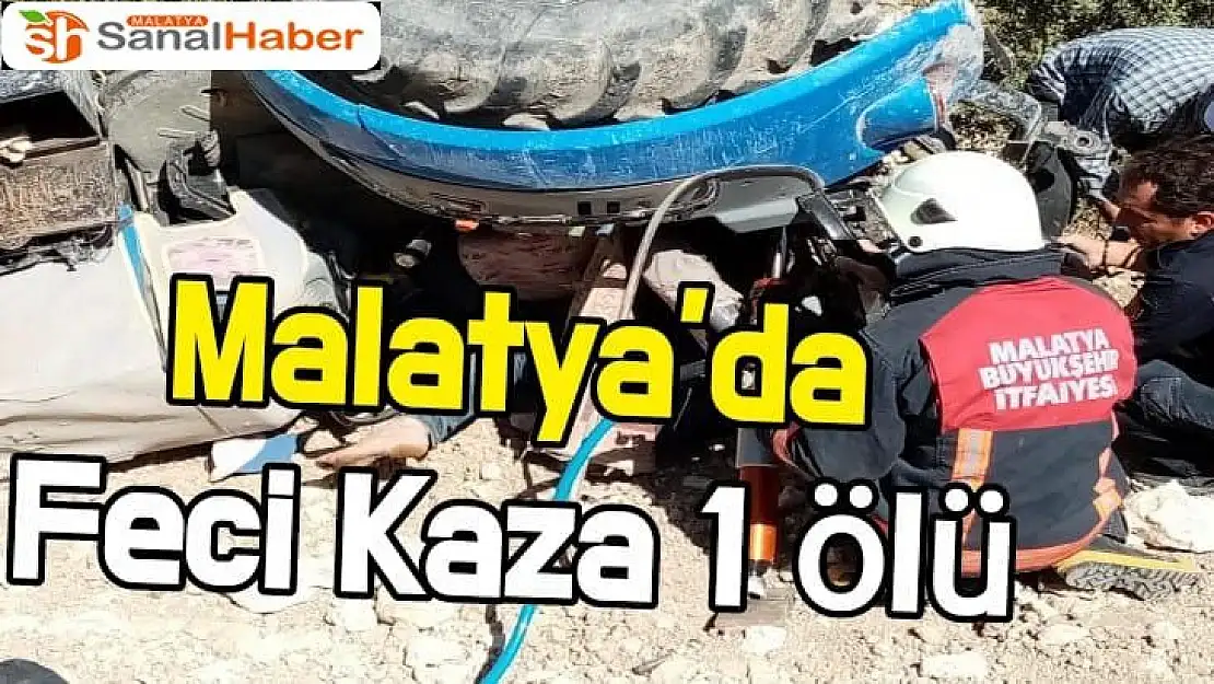 Malatya´da Feci Kaza 1 ölü