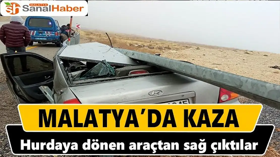 Malatya'da kaza 