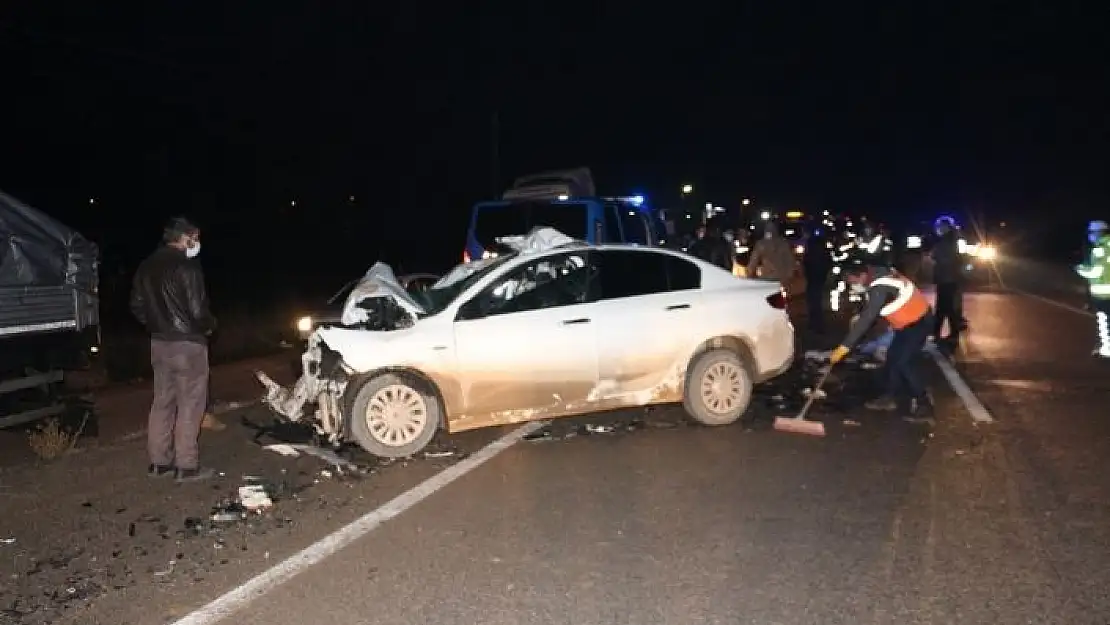 'Malatya´da feci kaza: 3 ölü, 1 yaralı'