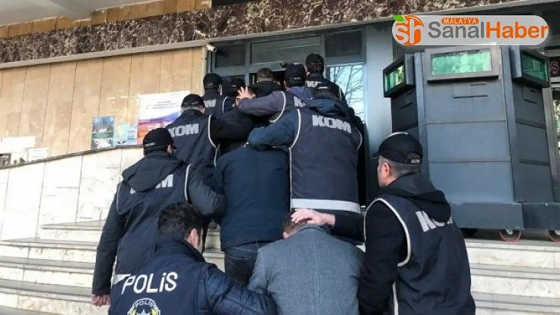Malatya'da FETÖ'den 3 tutuklama