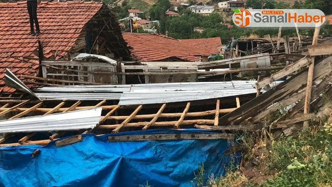 Malatya'da fırtına