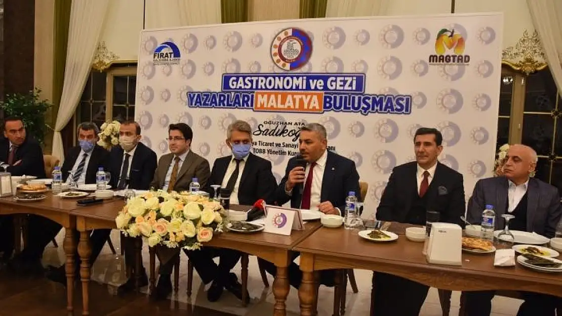 'Malatya´da gastronomi yazarlarına peynir ve kağıt kebabı tanıtıldı'