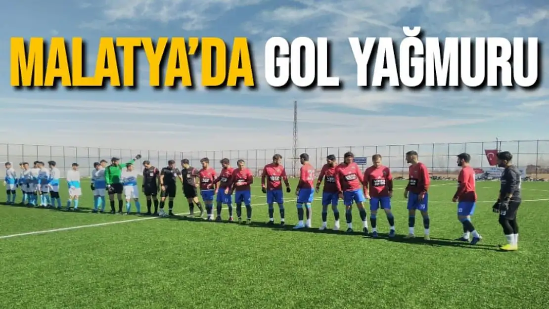 Malatya´da gol yağmuru