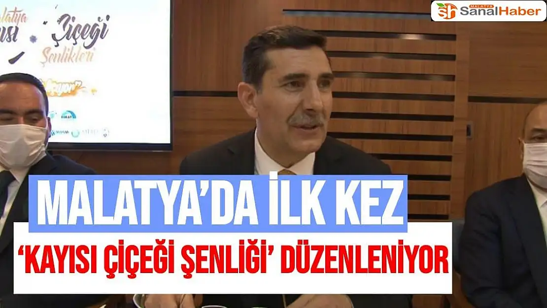 Malatya´da ilk kez `Kayısı Çiçeği Şenliği´ düzenleniyor