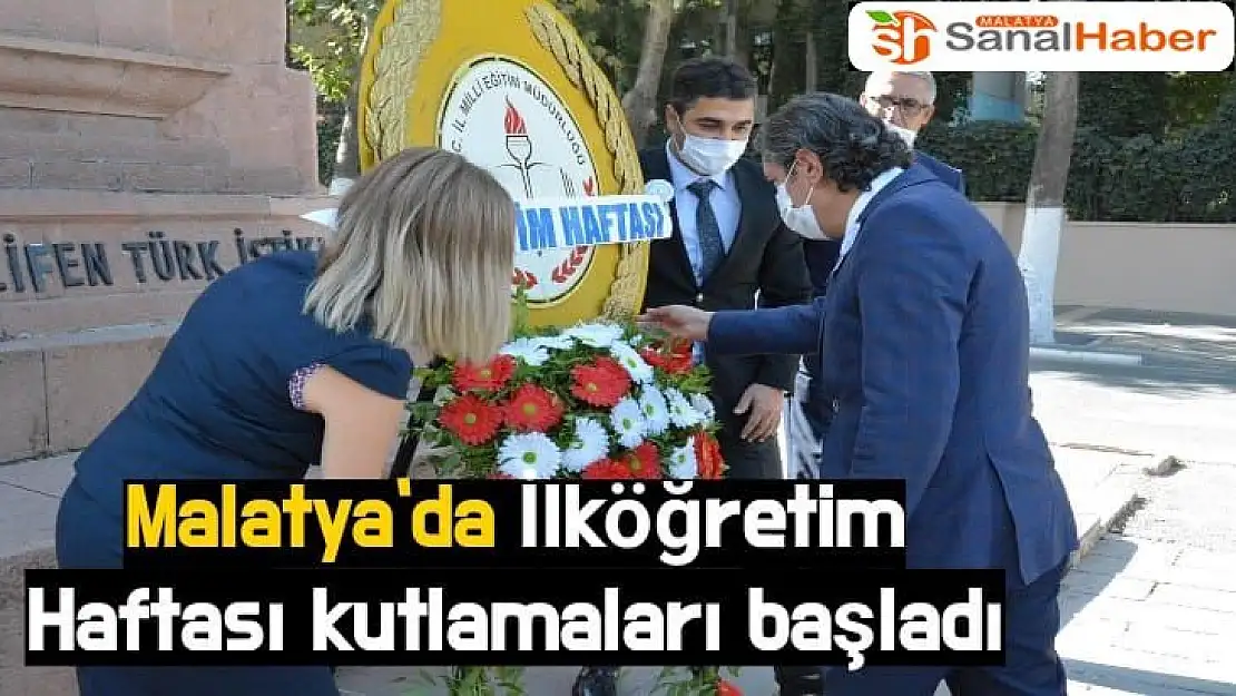 Malatya `da İlköğretim Haftası kutlamaları başladı