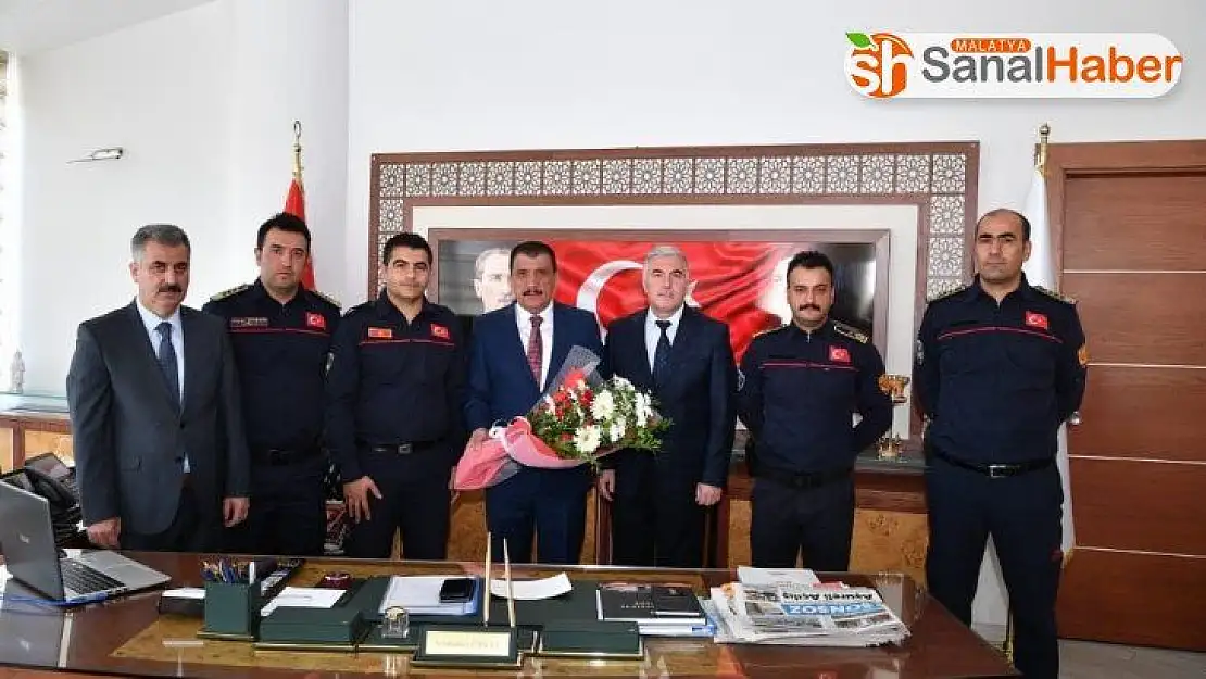 Malatya'da İtfaiye Haftası kutlanıyor