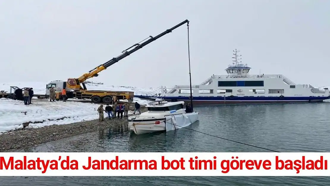 Malatya´da Jandarma bot timi göreve başladı