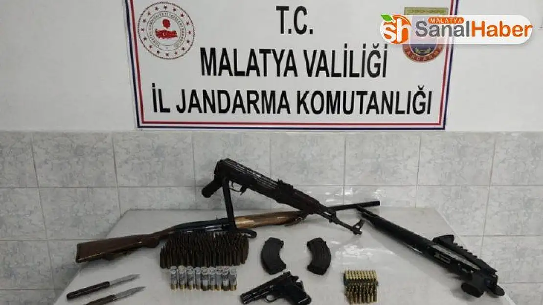 Malatya'da jandarmadan silah kaçakçılığı operasyonu
