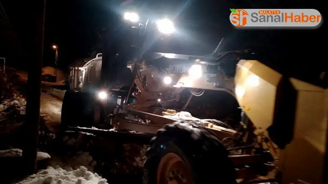 Malatya'da  226 mahalle yolu kapalı