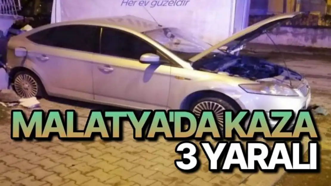 Malatya'da kaza