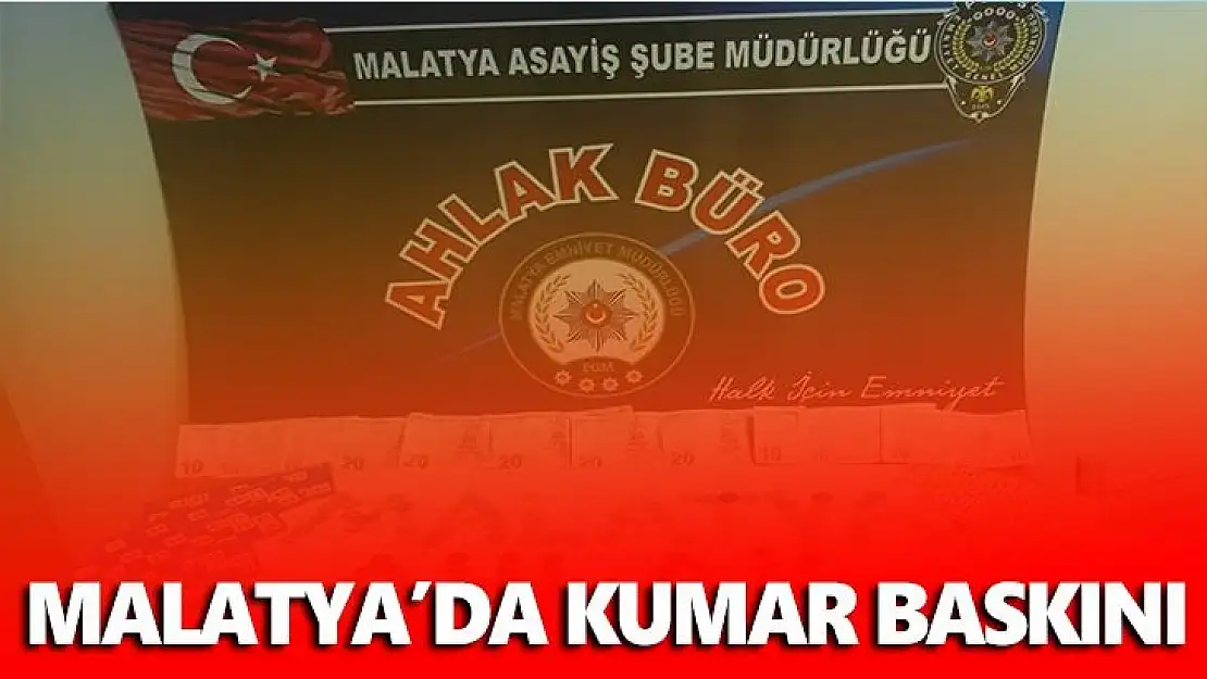 Malatya´da kumar baskını