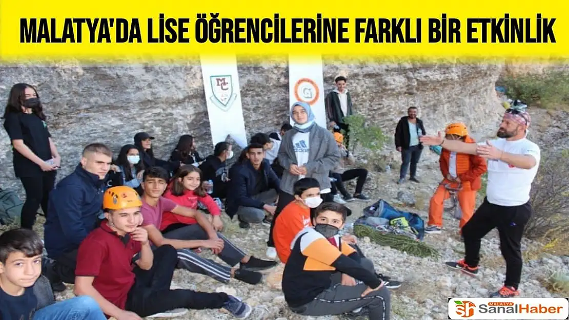Malatya'da Lise öğrencilerine farklı bir etkinlik