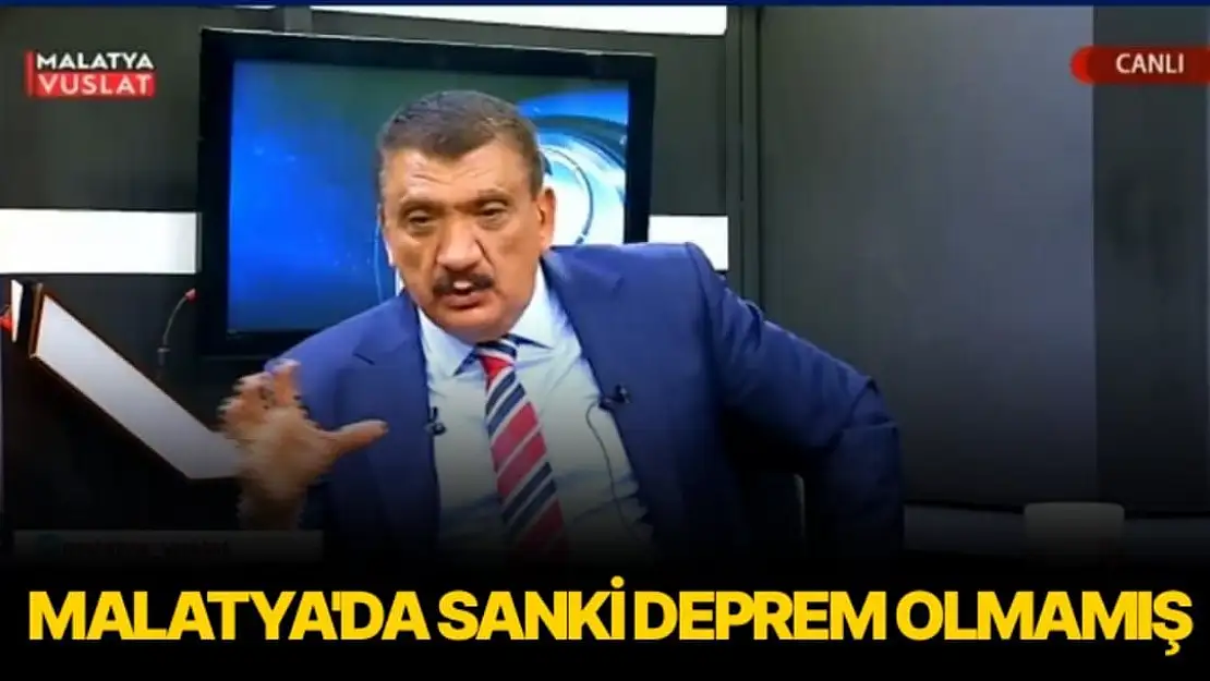 Malatya'da sanki deprem olmamış