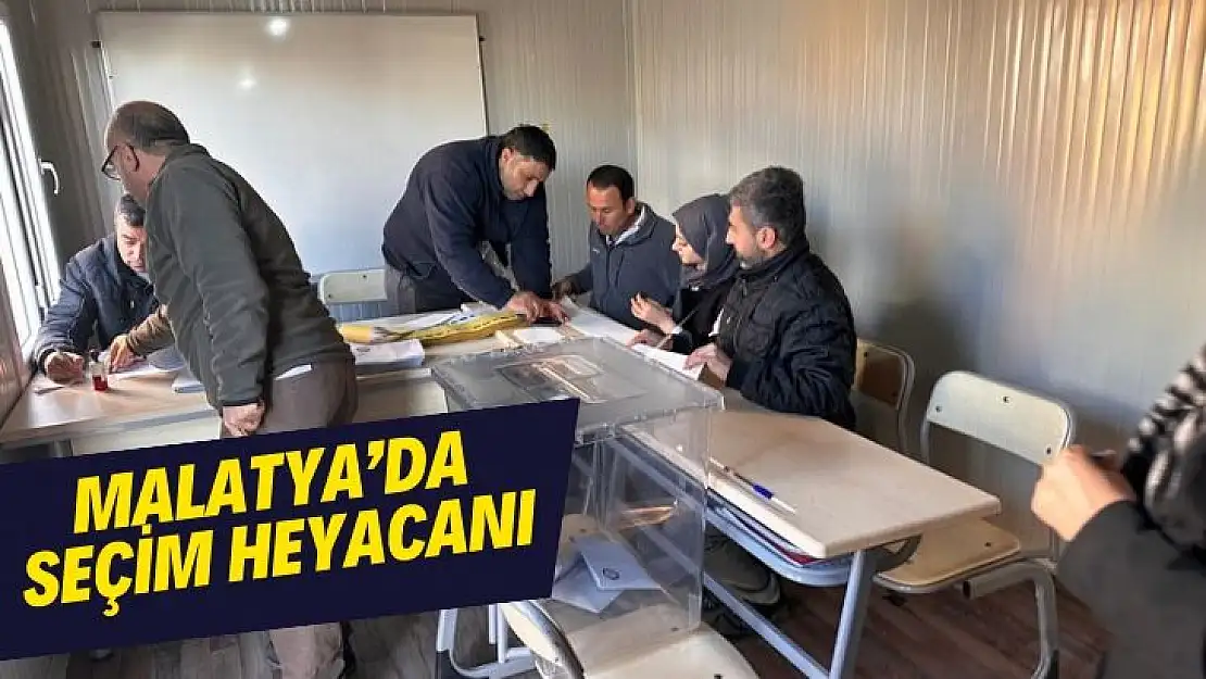 Malatya´da seçim heyecanı 