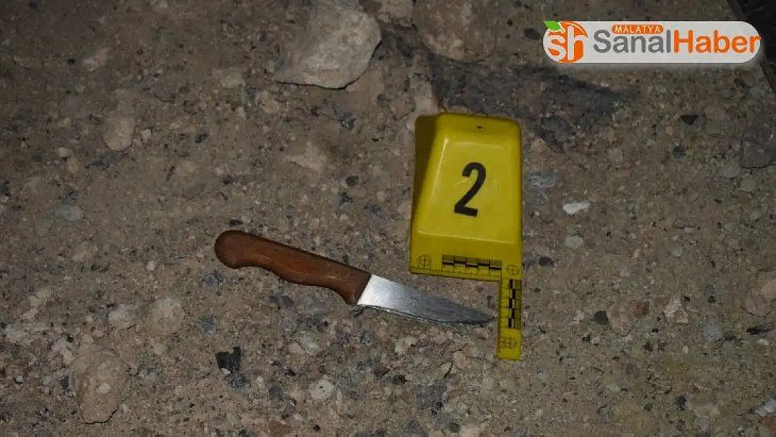 Malatya'da silahlı bıçaklı kavga: 2 yaralı