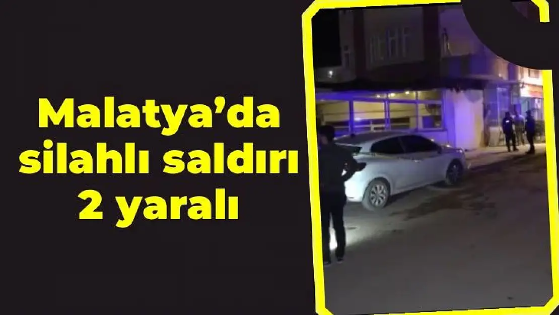 Malatya´da silahlı saldırı