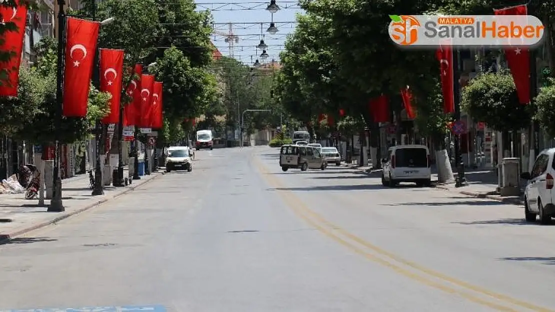 Malatya'da sokağa çıkma kısıtlamasına uyuldu