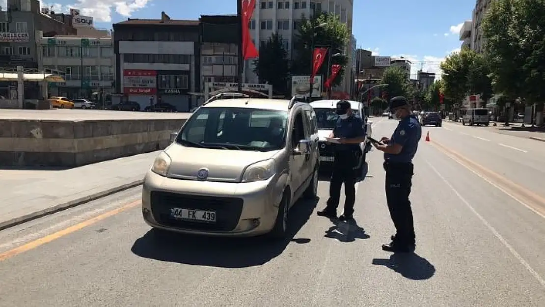 'Malatya´da sokağa çıkma kısıtlamasına uyuldu'
