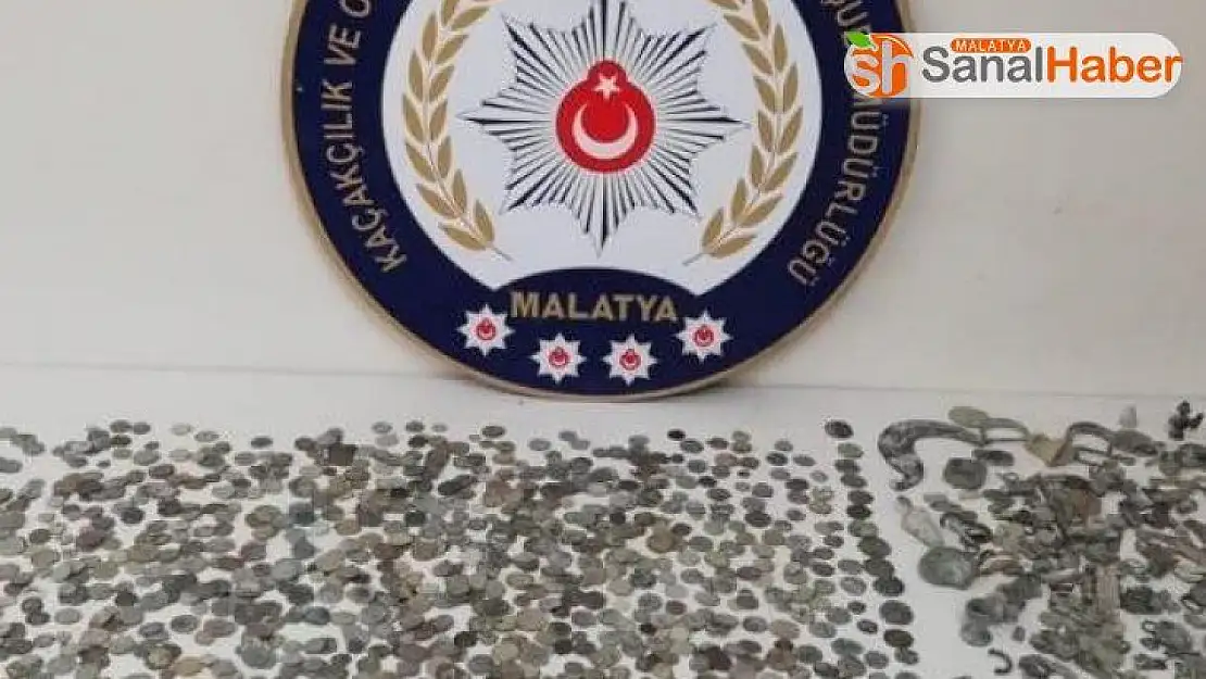 Malatya'da tarihi eser kaçakçılığı