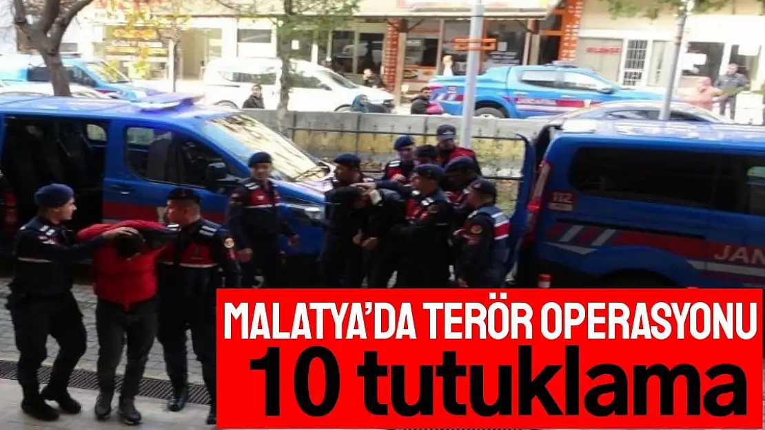 Malatya´da terör operasyonu