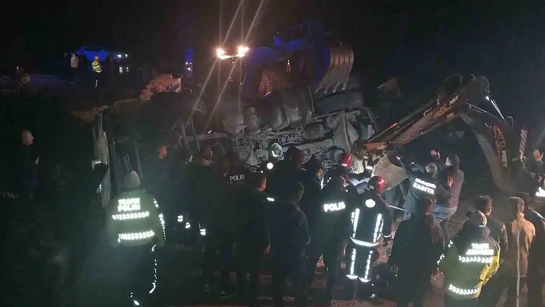 Malatya'da tırın altında kalan 1 polis şehit oldu