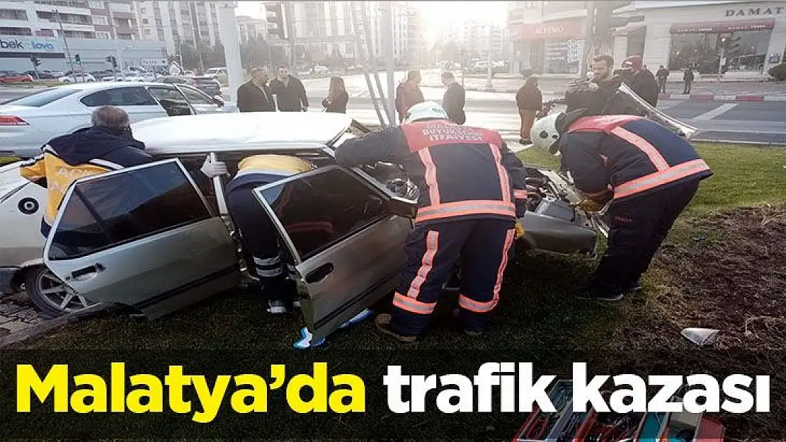Malatya´da trafik kazası