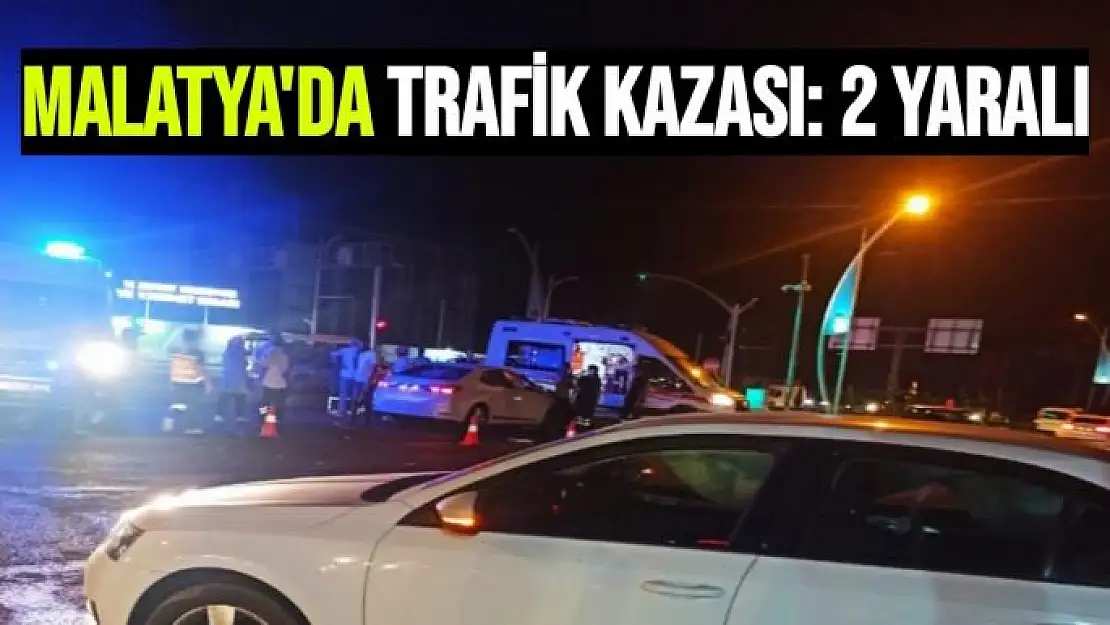 Malatya´da trafik kazası