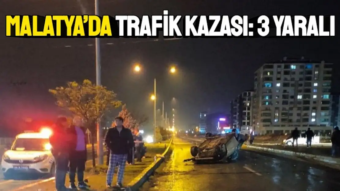 Malatya´da trafik kazası