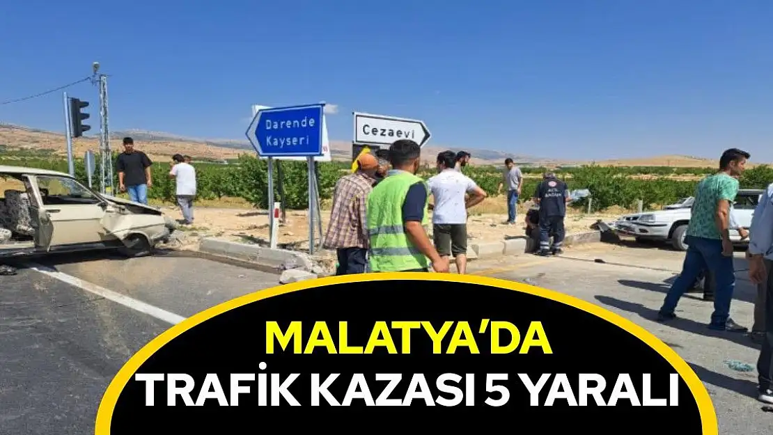 Malatya´da trafik kazası