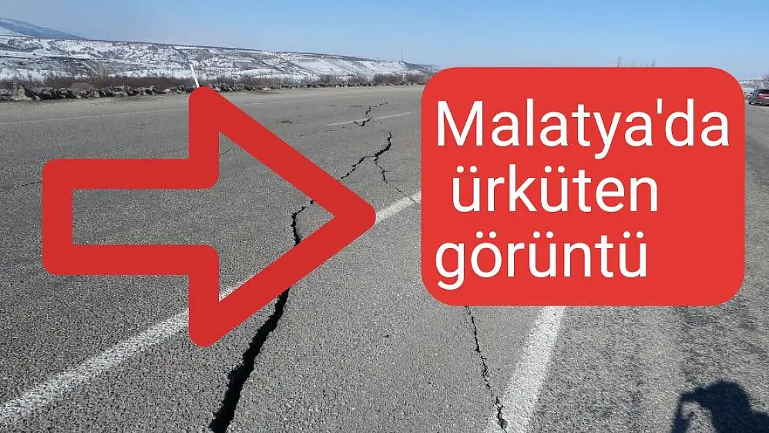 Malatya'da ürküten görüntü