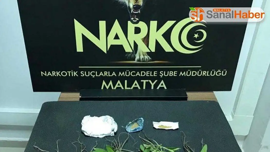 Malatya'da uyuşturucu operasyonu