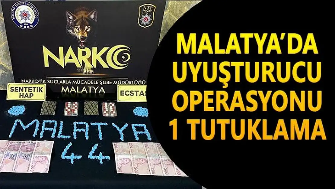 Malatya´da uyuşturucu operasyonu