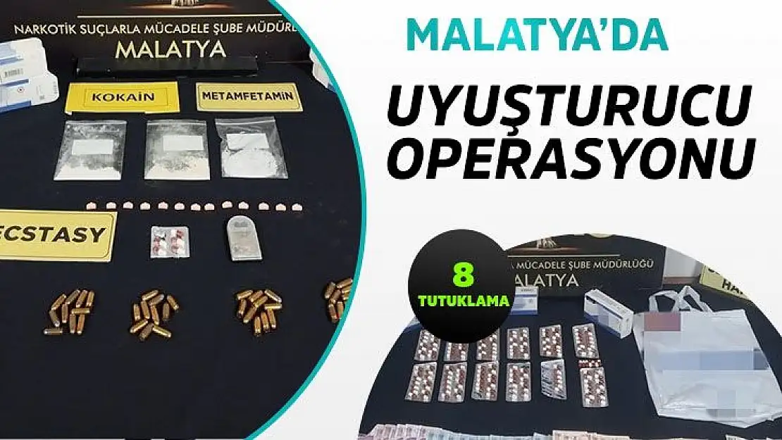 Malatya´da uyuşturucu operasyonu