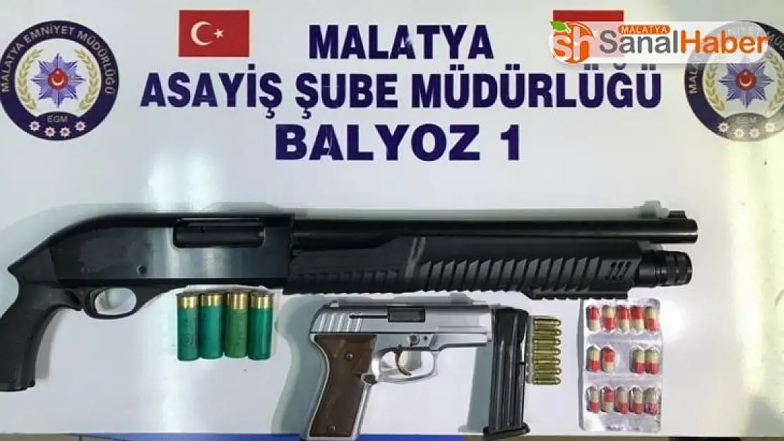 Malatya'da uyuşturucu ve silah kaçakçılığına geçit yok