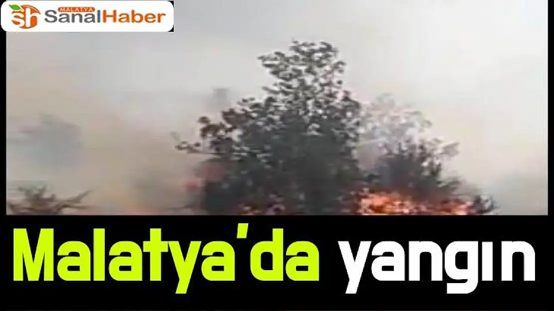 Malatya´da yangın