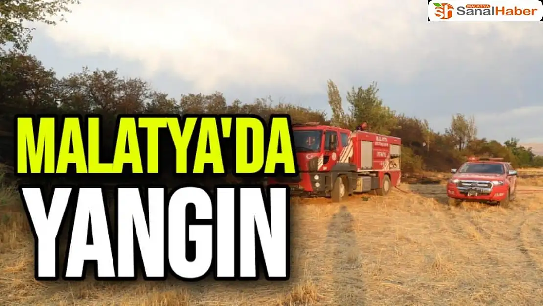 Malatya'da Yangın