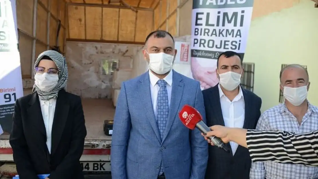 'Malatya´da yaşlılar için ''Elimi Bırakma'' projesi'