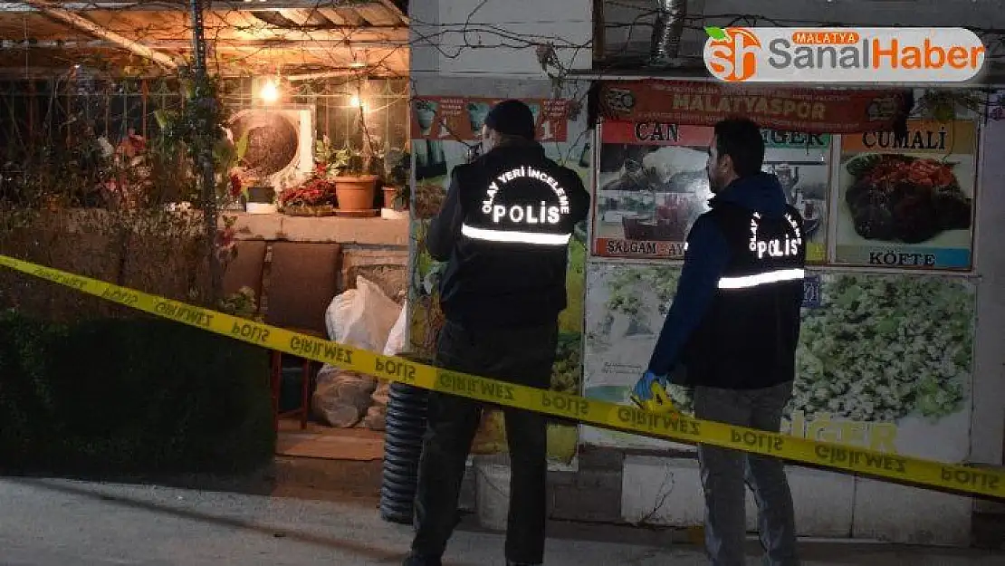 Malatya'da yemek yediği esnada lokantada silahlı saldırıya uğradı