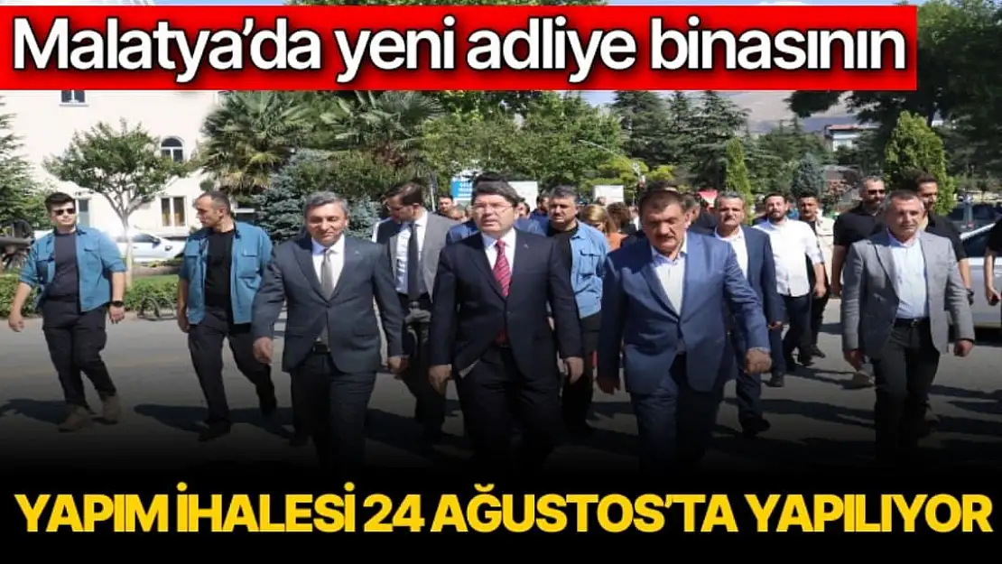 Malatya´da yeni adliye binasının yapım ihalesi 24 Ağustos´ta yapılıyor