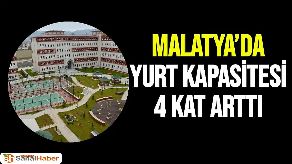 Malatya´da yurt kapasitesi 4 kat arttı