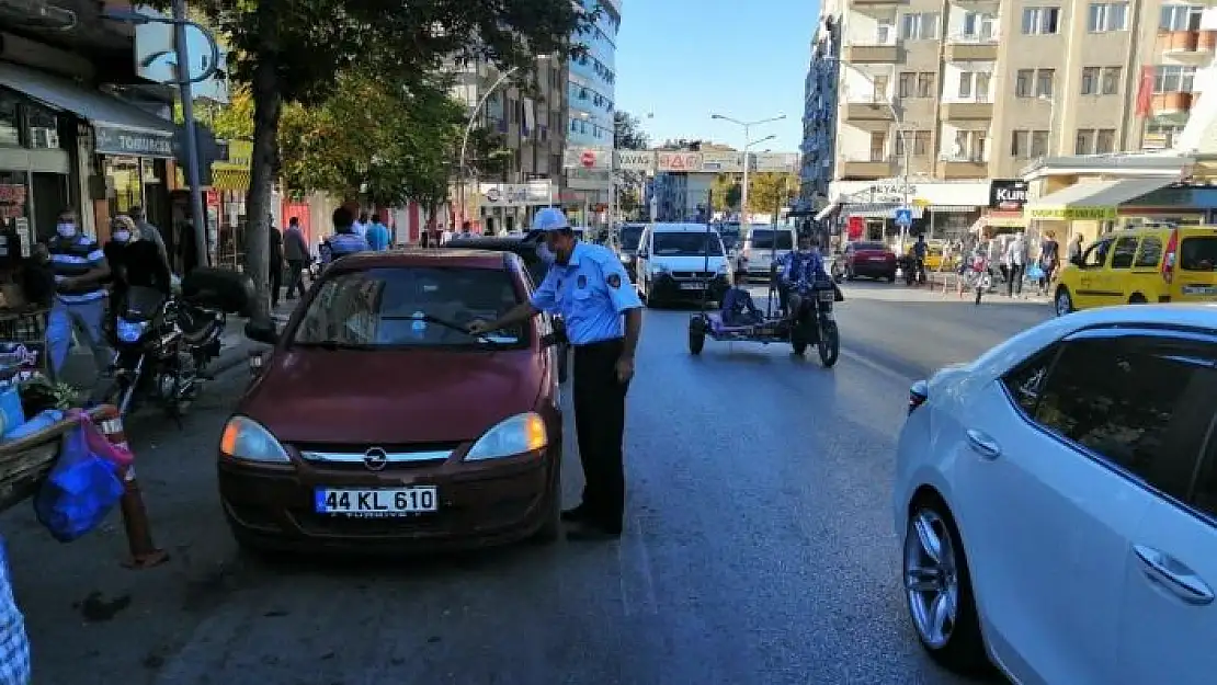 'Malatya´da zabıta ekiplerinden trafik denetimi'