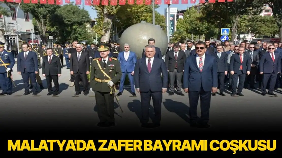 Malatya'da Zafer Bayramı coşkusu