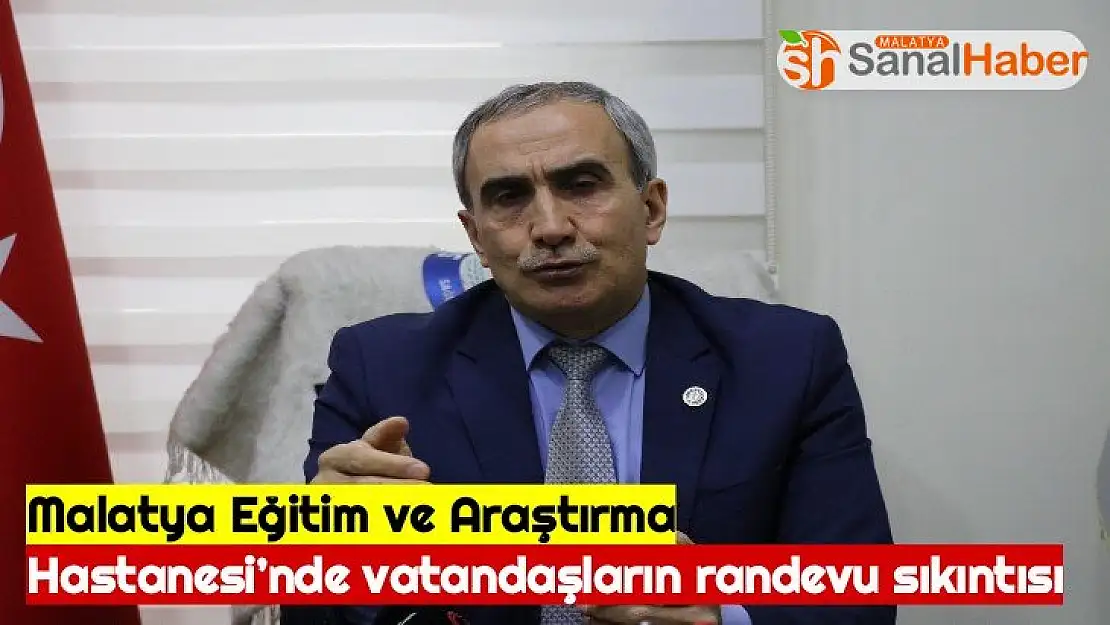 Malatya Eğitim ve Araştırma Hastanesi´nde vatandaşların randevu sıkıntısı