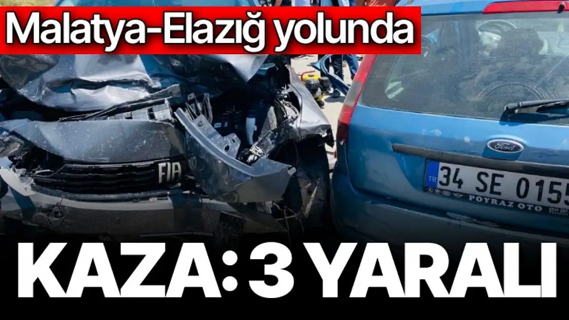 Malatya-Elazığ yolunda kaza