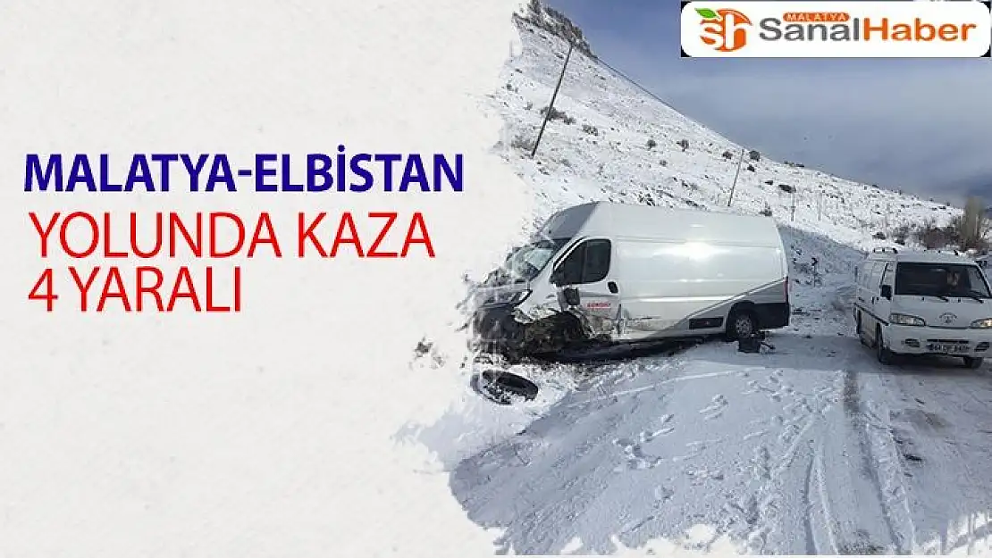 Malatya-Elbistan yolunda kaza