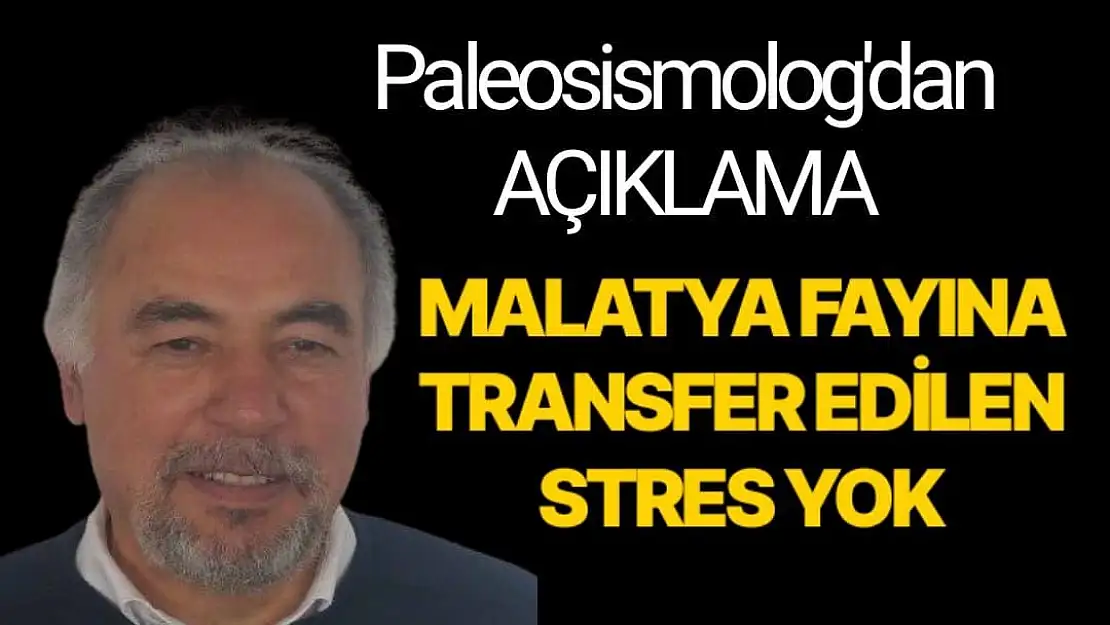 Malatya Fayına transfer edilen stres yok