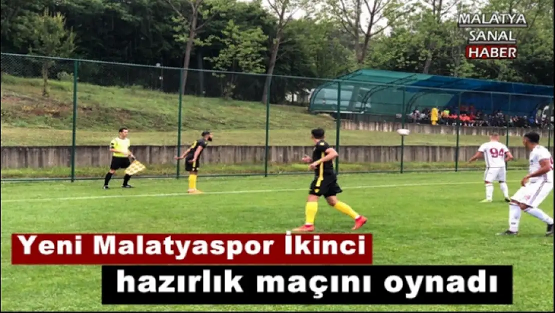 Yeni Malatyaspor ikinci Hazırlık maçını Rapid Bükreşle oynadı