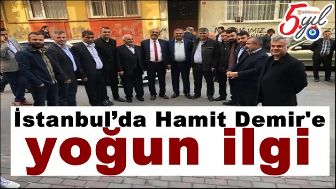 İstanbul´da Hamit Demir'e yoğun ilgi